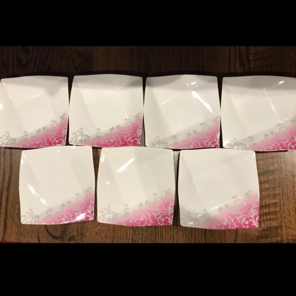 New Melamine desert plate (6 + 1 bonus) (FINAL PRICE)